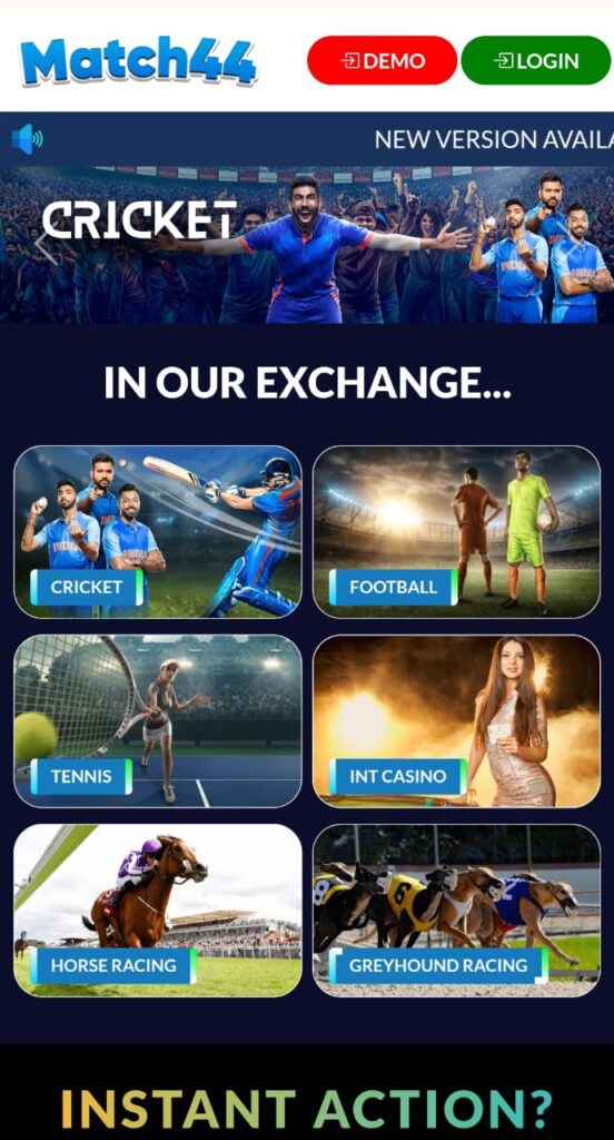 matchexch9 - Match 44 New ID Login – How to Register & Start Betting Instantly